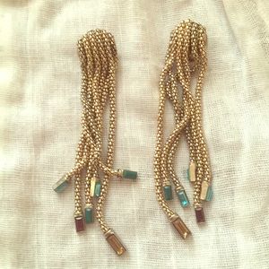 BCBG SWAROVSKI EARRINGS